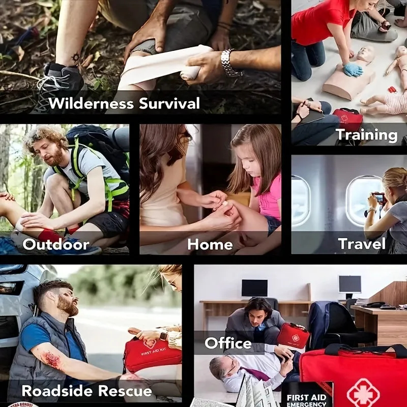 ⛑️ Portable First Aid Kit 🚑   🎁 50% OFF 🔥