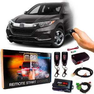 1-Button Remote Start for 2016-2022 Honda HR-V Key-to-Start ONLY- T-Harness - w/FlashLink Updater - Premier USA Tech Support