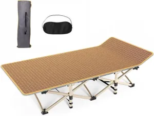 1-Position Sleeping Cots for Adults, Chairs Outdoor, Camping cot with mattressBed Cot Lounge Chair for Beach Lawn ，Portable cot，Portable cot，Sleep cots for Adults，cots with Mattress