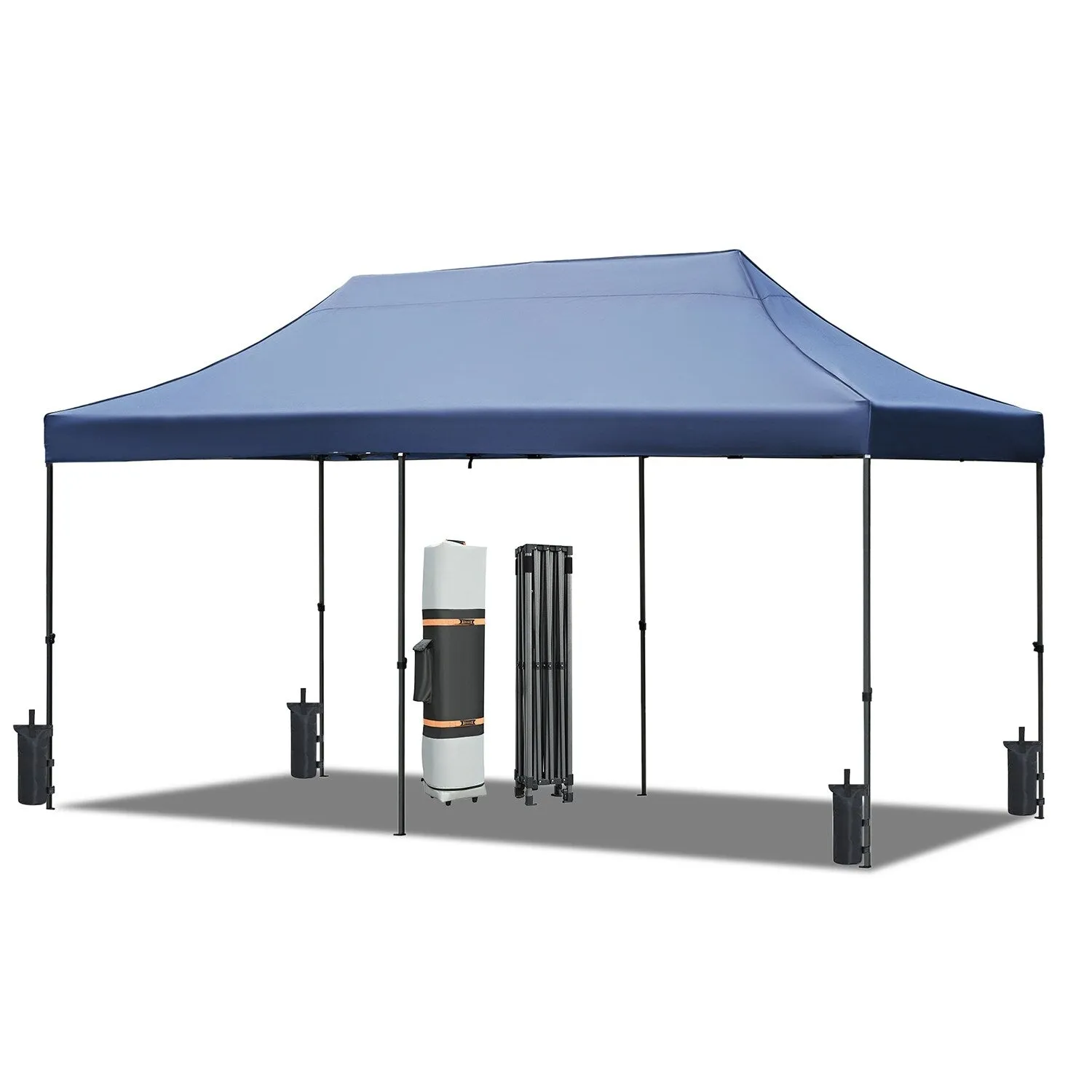 10x20 Heavy Duty Canopy Tent, UV Waterproof, 6 Sidewalls for Wedding