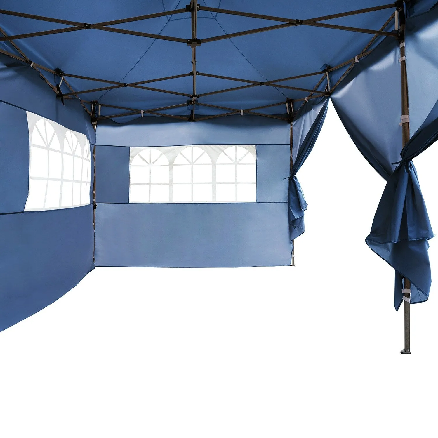 10x20 Heavy Duty Canopy Tent, UV Waterproof, 6 Sidewalls for Wedding