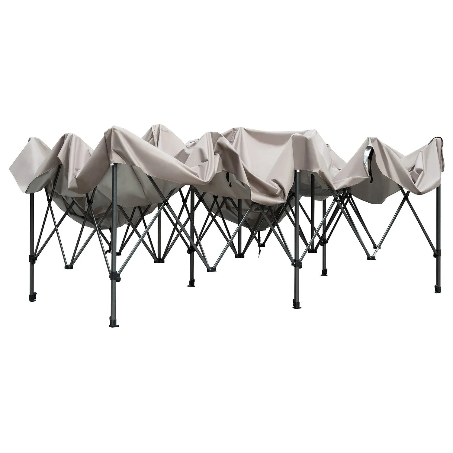 10x20 Heavy Duty Canopy Tent, UV Waterproof, 6 Sidewalls for Wedding