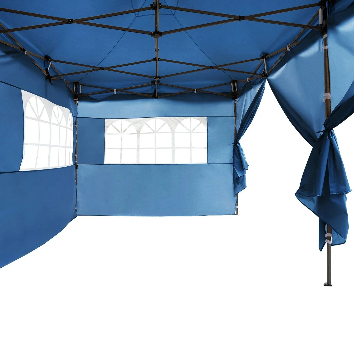 10x20 Heavy Duty Canopy Tent, UV Waterproof, 6 Sidewalls for Wedding