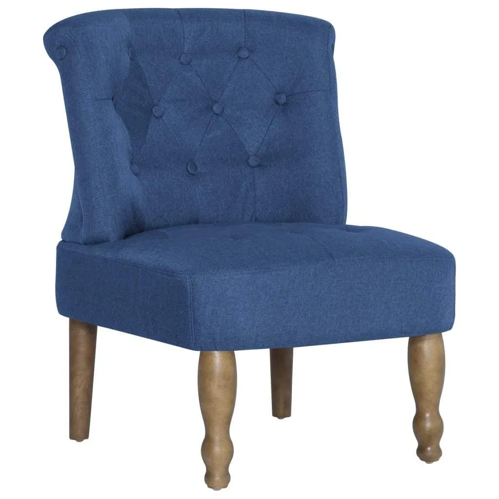 1/2x French Chairs Fabric Lounge Seating Dining Chair Multi Colors