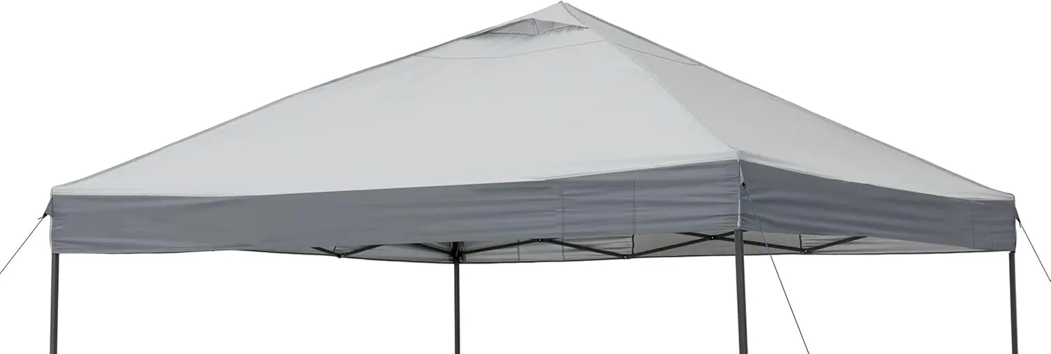 12x12 Canopy Replacement Cover with Air Vent Fit for Ozark Trail 12' x 12' Instant Straight Leg Canopy Frame, Canopy Top ONLY, (White)