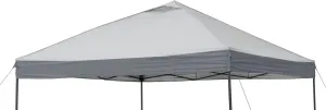 12x12 Canopy Replacement Cover with Air Vent Fit for Ozark Trail 12' x 12' Instant Straight Leg Canopy Frame, Canopy Top ONLY, (White)