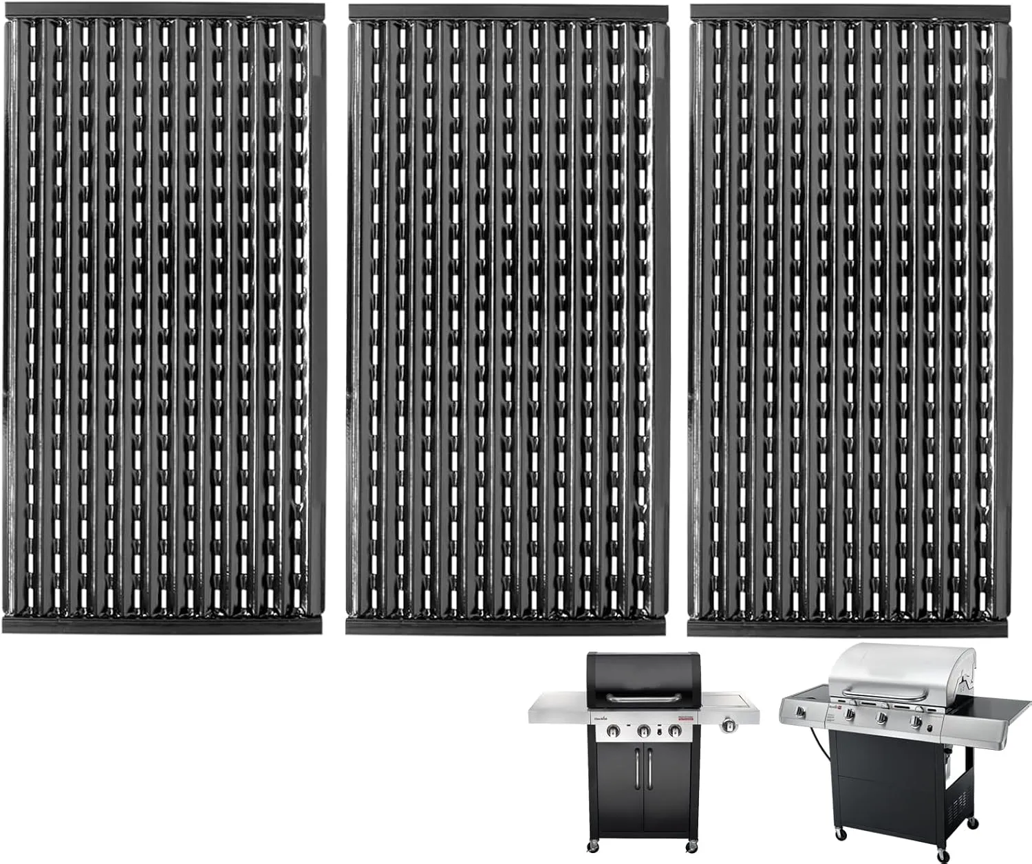 17 inch Infrared Grill Grates for CharBroil G460-0500-W1 Performance Tru Infrared 3 Burner Grill Replacement Parts, Char-broil 463371116 463370919 463344116 463370015 463335115 463335014 Parts, 3 PCS