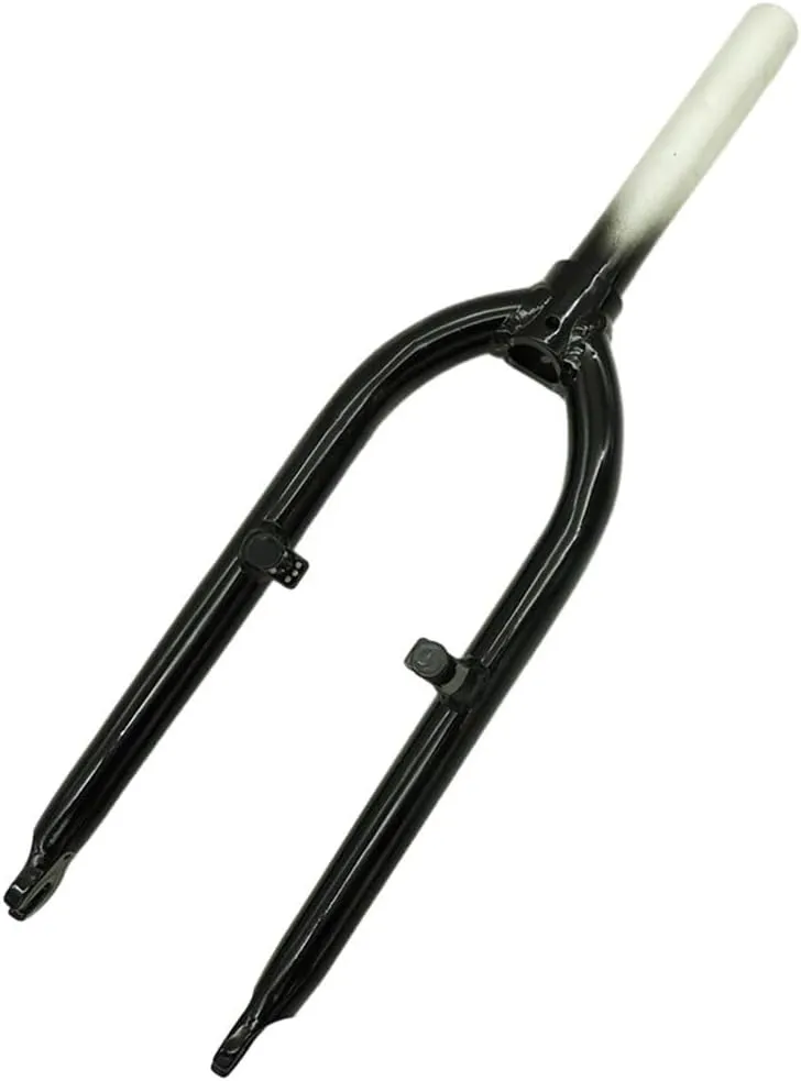 20 Inch V Brake 28.6x170mm Aluminum Alloy 100 mm Folding Ebike Front Bicycle Fork(black)