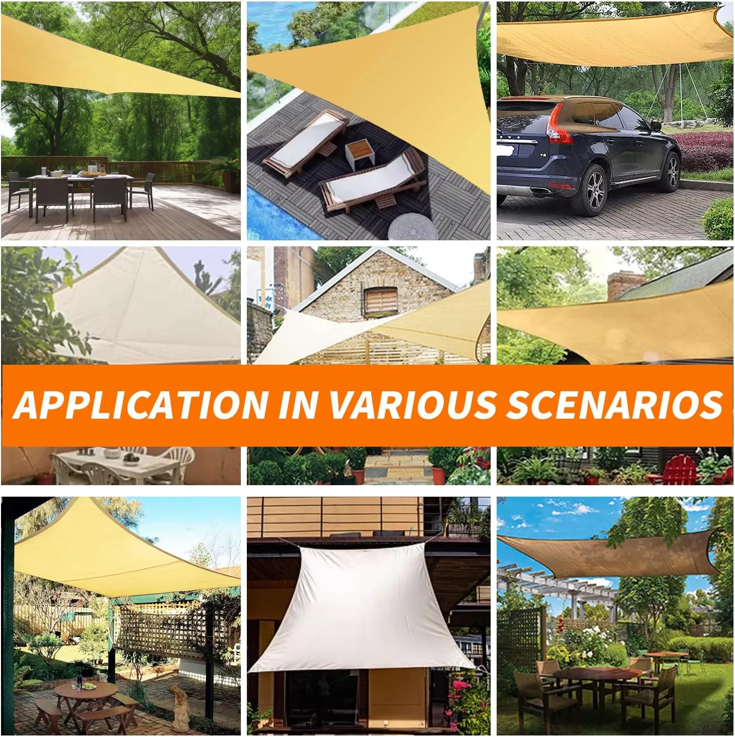 20' x20'x20' Sun Shade Sail Curved Commercial Outdoor Shade Cover Turquoise Triangle Heavy Duty Permeable 185GSM UV Block Sunshade for Backyard Yard Deck Patio Garden Outdoor Activities and Facility