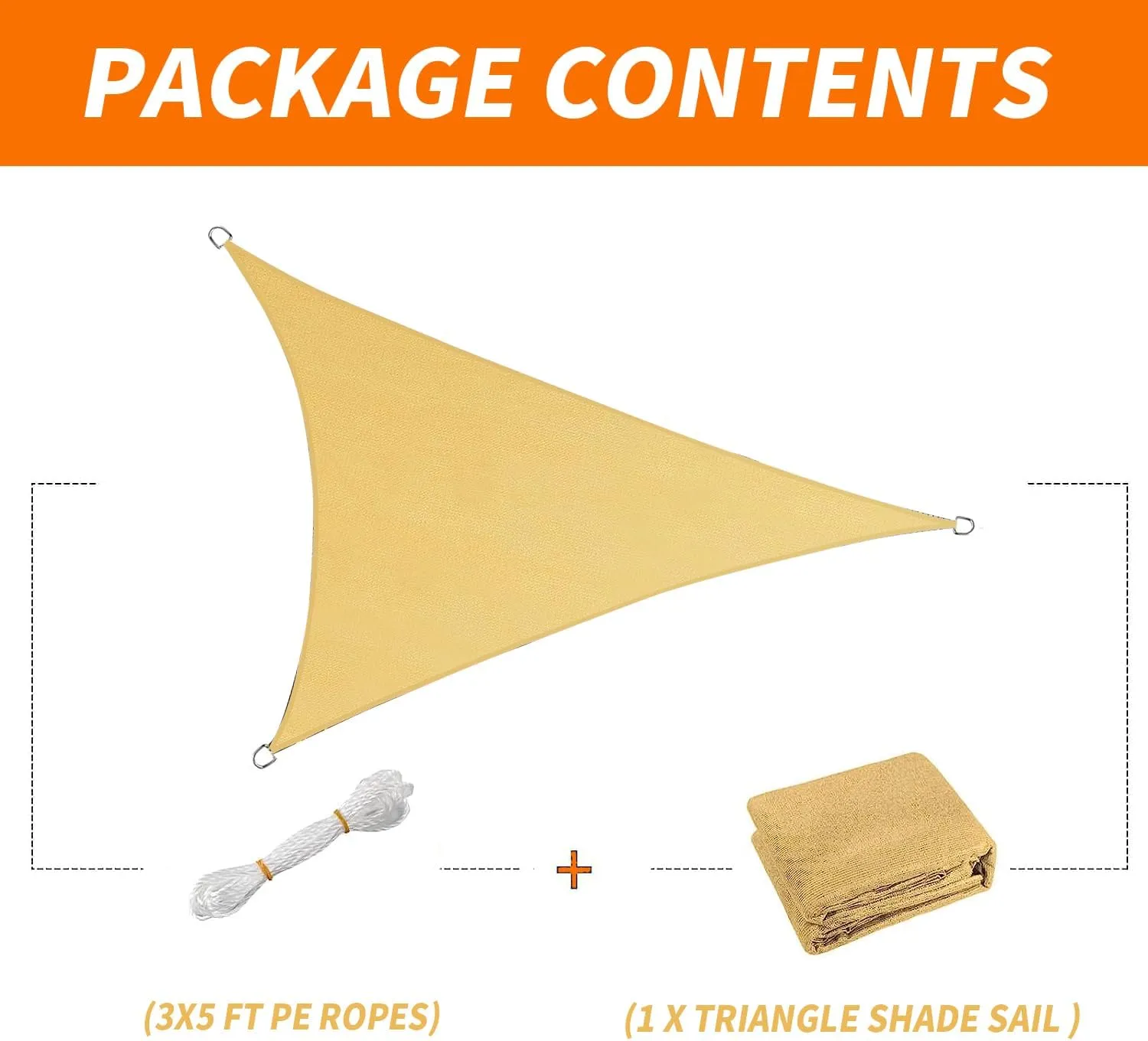 20' x20'x20' Sun Shade Sail Curved Commercial Outdoor Shade Cover Turquoise Triangle Heavy Duty Permeable 185GSM UV Block Sunshade for Backyard Yard Deck Patio Garden Outdoor Activities and Facility
