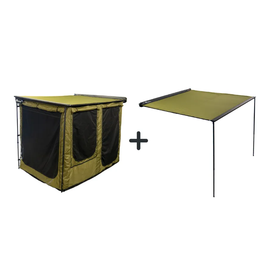 23ZERO Bushman 78” Car Awning Canopy 78″x98″