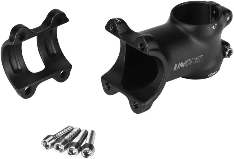 31.8 Stem 60mm 70mm 80mm 90mm 7 Degree FOMTOR Light Weight Bike Handlebar Stem MTB Stem Suitable for Mountain Bike Road Bike BMX MTB