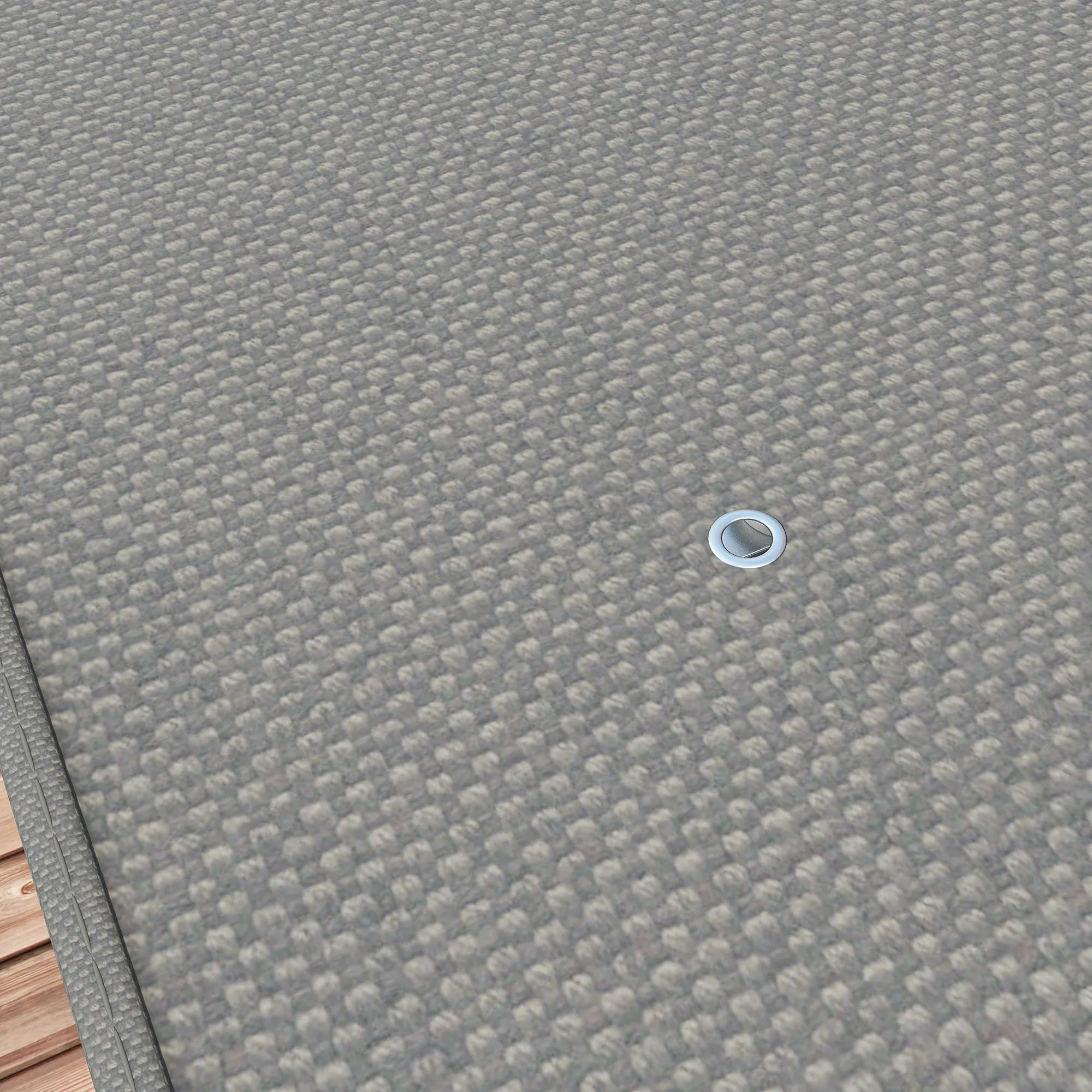 3.8 x 3.8 ft Pergola Canopy Replacement, Pergola Shade Canopy with Drainage Holes, Easy to Install, for 10' x 10' Pergola (Outsunny 84C-038 Series), Dark Grey