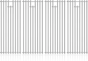 4Pack 7.5" x 19.25" Stainless Steel BBQ Grill Grates Replacement Parts for 16517 Bull BBQ Angus, Brahma, Lonstar Select, Outlaw Steer Premium, Lonestar Select 7 Burner