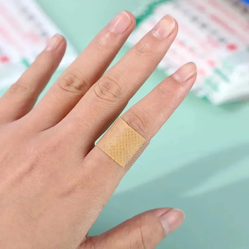 50pcs Breathable Adhesive Bandages Skin Care First Aid Strips Wound Dressing Patch