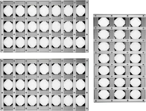 510-0677 Briquette Tray for Alfresco ALX2, ALXE 36, 17 7/8” Radiant Tray Assembly Replacement for Alfresco Grill Parts with Ceramic Rods