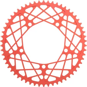 58T Folding Chain Wheel Crank Plate Hollow, Anodized Aluminium Alloy, Lightweight and Durably for Smoothness Cycling