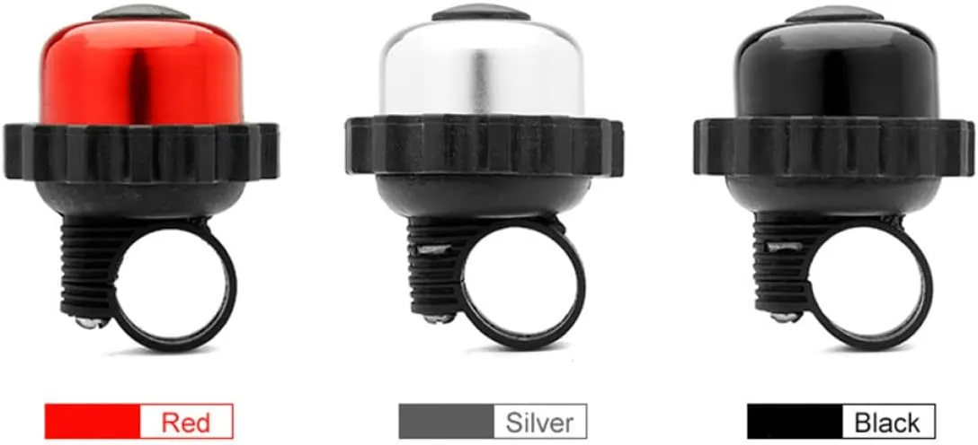6 Pcs Ring Chime Horn Kids Bike Bell Accessories Old Fashioned Classic Cycle Bell Mountain Bike Rotating