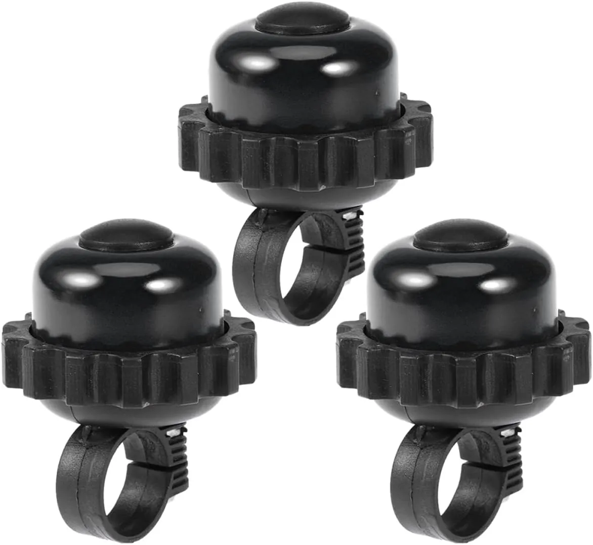 6 Pcs Ring Chime Horn Kids Bike Bell Accessories Old Fashioned Classic Cycle Bell Mountain Bike Rotating