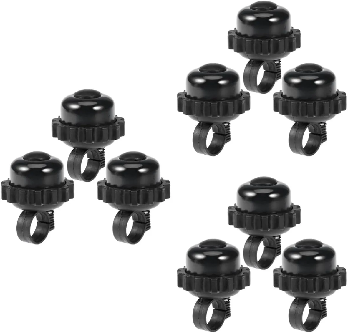6 Pcs Ring Chime Horn Kids Bike Bell Accessories Old Fashioned Classic Cycle Bell Mountain Bike Rotating