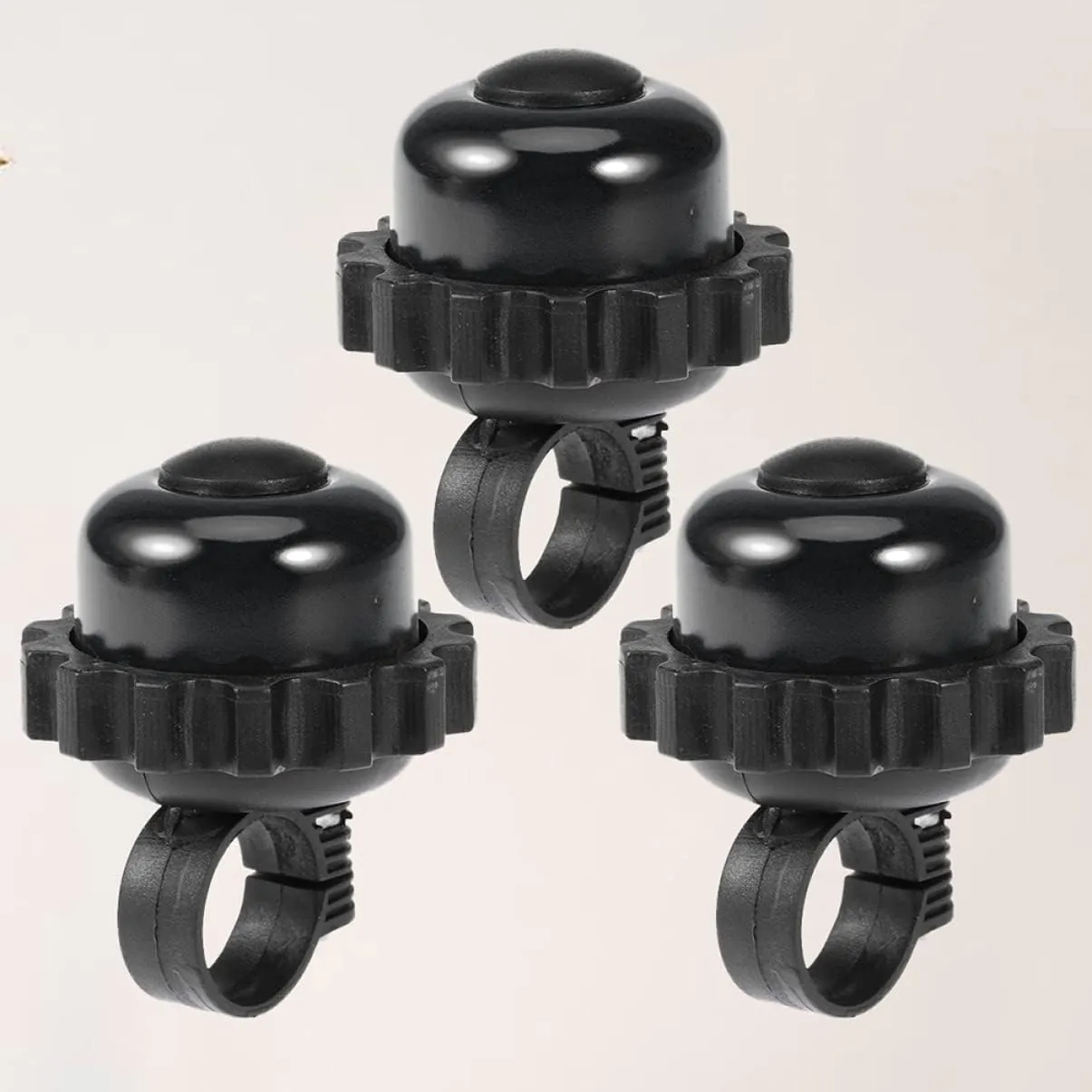 6 Pcs Ring Chime Horn Kids Bike Bell Accessories Old Fashioned Classic Cycle Bell Mountain Bike Rotating