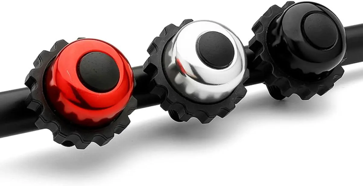6 Pcs Ring Chime Horn Kids Bike Bell Accessories Old Fashioned Classic Cycle Bell Mountain Bike Rotating
