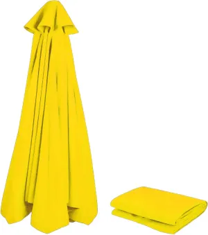 8ribs/6ribs Patio Umbrella Canopy Replacement, Polyester 9ft/10ft/11ft/13ft/6.5ft/7.5ft/8.2ft Outdoor Umbrella Replacement Top, UV 50  Fade & Tear Resistant for Garden, Lawn, Backyard, Pool
