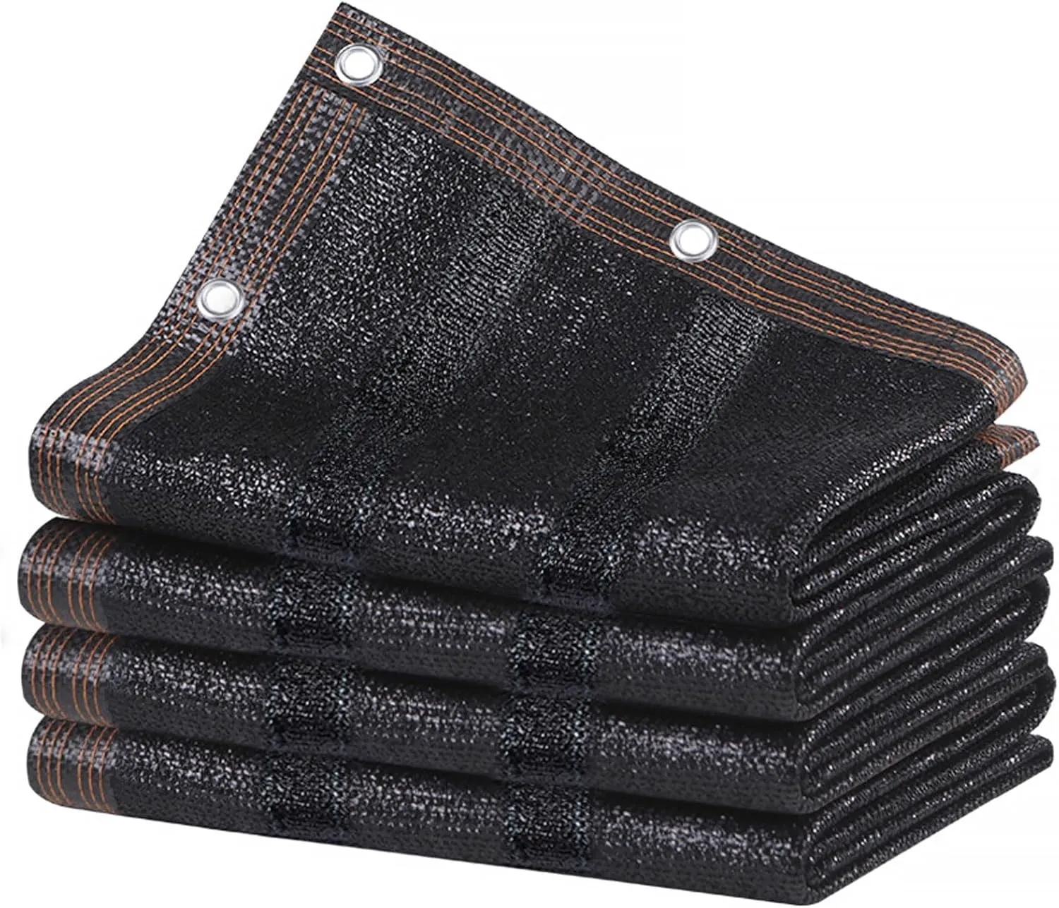 90% Shade Cloth, 20x20 FT Shade Mesh Tarp with Grommets, Black Outdoor Sunblock Shade Cloth Cover for Plants, Greenhouse, Patio, Chicken Coop, Sun Shade Net,6.5x26ft/200x800cm
