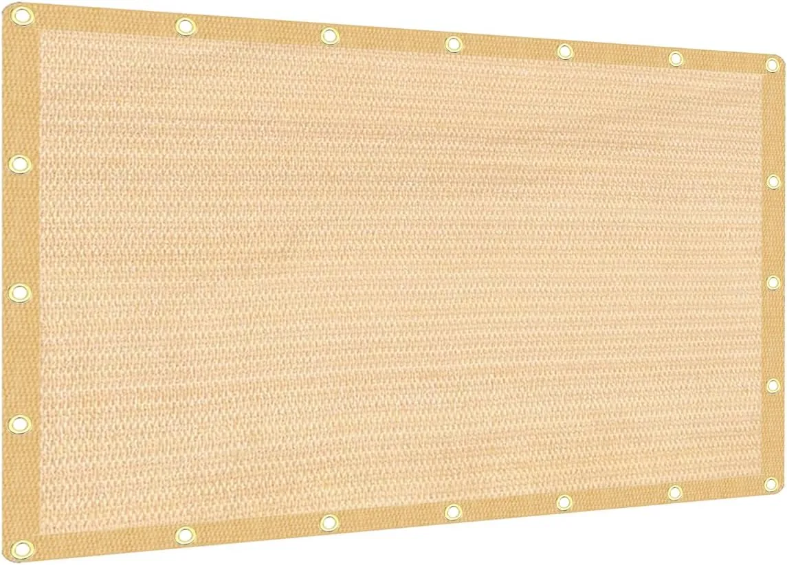 90% Sun Shade Cloth, 12x24ft Pergola Shade Cover with Reinforced Grommets, Shade Fabric Privacy Screen Cover Canopy with UV Protection for Pergola, Patio, Garden, Porch, Deck, Backyard