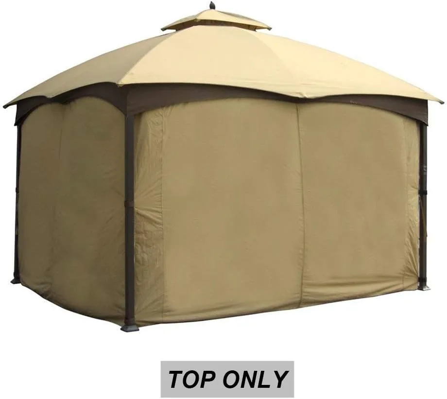 ABCCANOPY Gazebo Replacement Canopy Top for Lowe's Allen Roth #GF-12S004B-1, New Beige