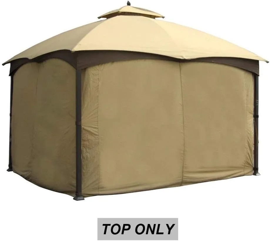 ABCCANOPY Gazebo Replacement Canopy Top for Lowe's Allen Roth #GF-12S004B-1, New Beige