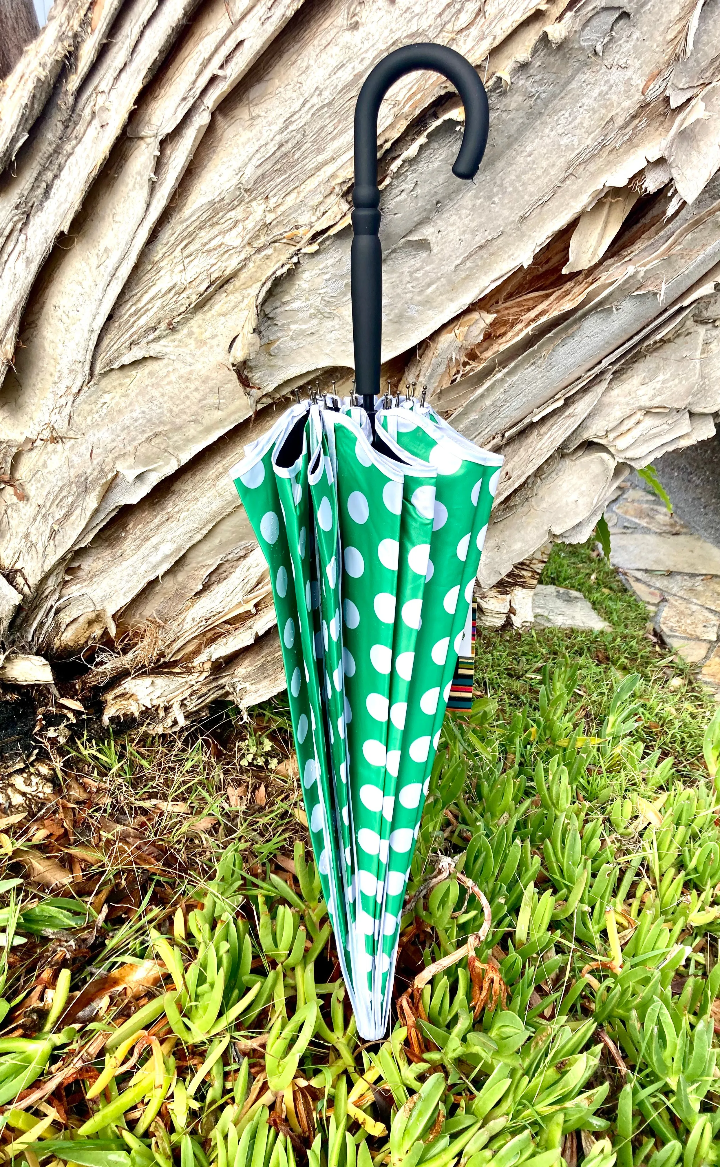 Adeline Green Umbrella | Anti-UV and Blackout Pagoda Style