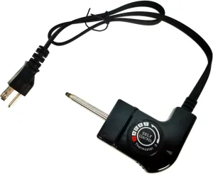 Adjustable Thermostat Probe Cord for Masterbuilt Smokers & Electric Griddles, Outdoor/Household Electric Smoker, IFITTING Power Cord with Thermostat Control, 15A/125V