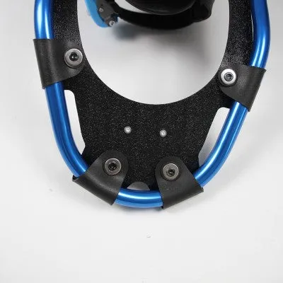 Adult Snowshoes (Blue 8 x 26 in) & Trekking Pole In a Bag Set