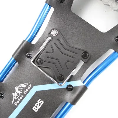 Adult Snowshoes (Blue 8 x 26 in) & Trekking Pole In a Bag Set