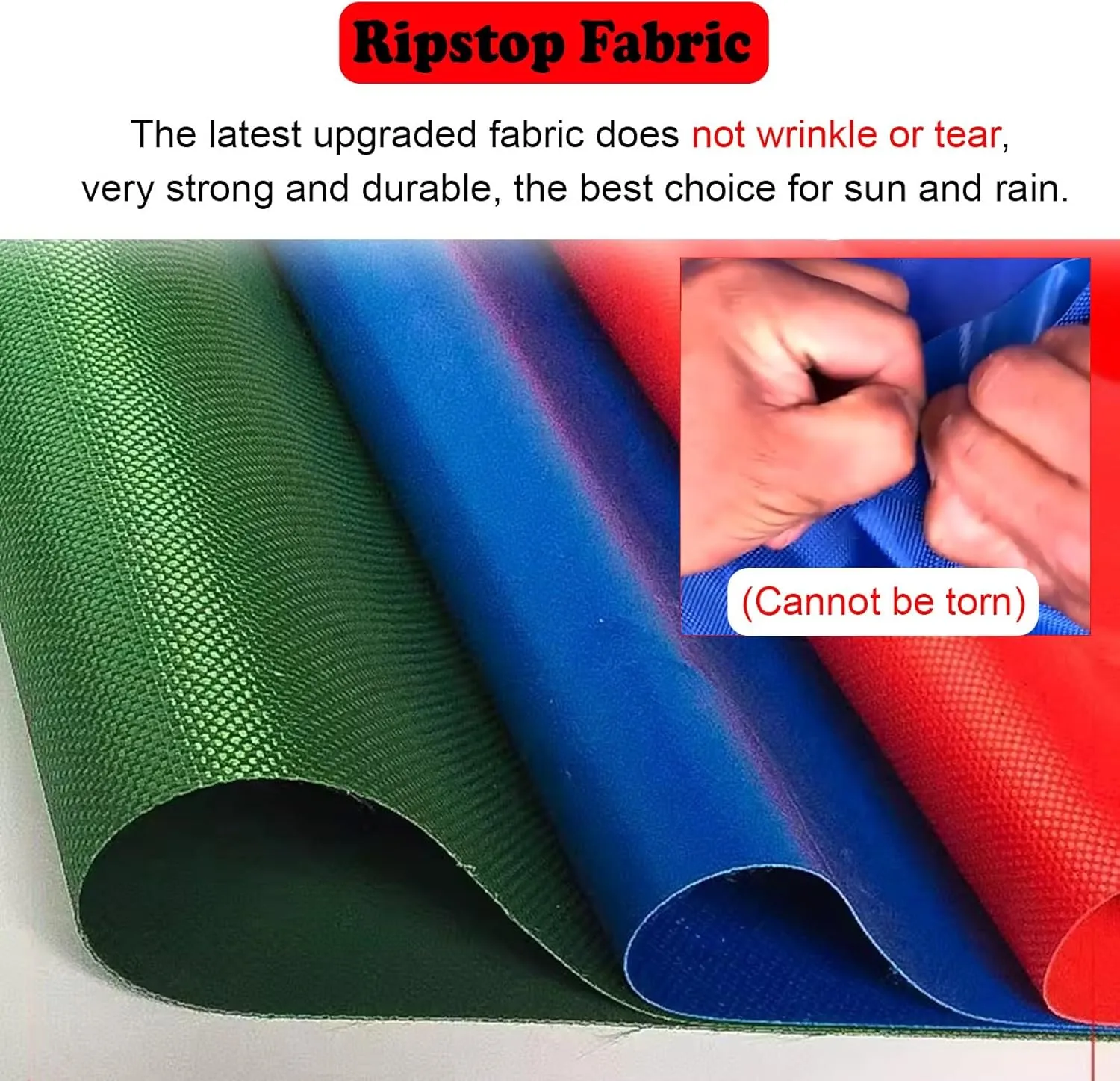 Adult Tricycle Frame Canopy for Rain Sun Snow Proof, Sanbengzi Cover with Ripstop Fabric, Electric Tricycle Protective Cover with Reflective Strips(Blue,51.2ch/130cm Wide)