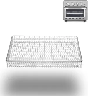 Air Fryer Basket for Cuisinart TOA-60 Serie/TOA-65, Food-Grade Stainless Steel Basket for Cooking and Baking in Convection Toaster Oven