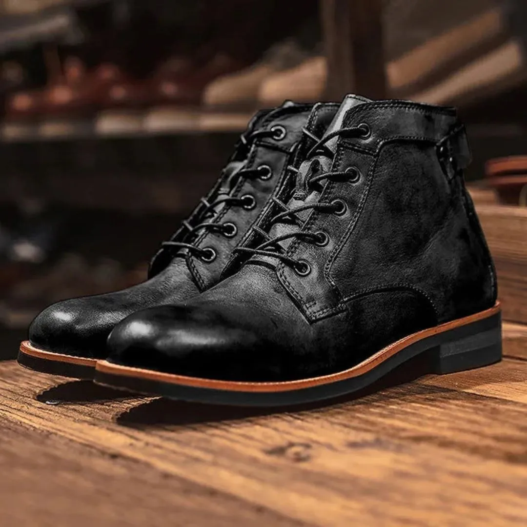 Alaric Forge Leather Boots