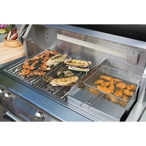 Alfresco | Steamer & Fryer Gas Grill Accessory