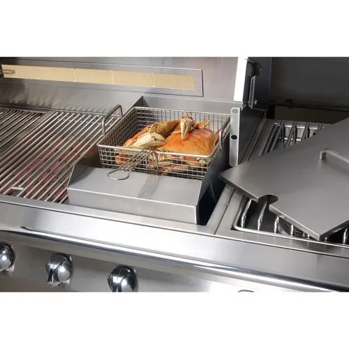 Alfresco | Steamer & Fryer Gas Grill Accessory