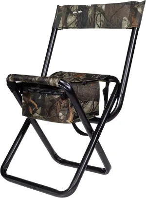 Allen Company Camo Folding Hunting Stool with Storage Pouch- Next G2 Camo - 12L x 14.5W x 17H inches