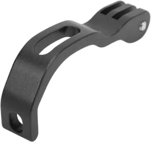 Alomejor Bicycle Headlight Bracket Holder Out Front Bike Light Holder Mount Stand Bracket Cycling Part for Folding Bike