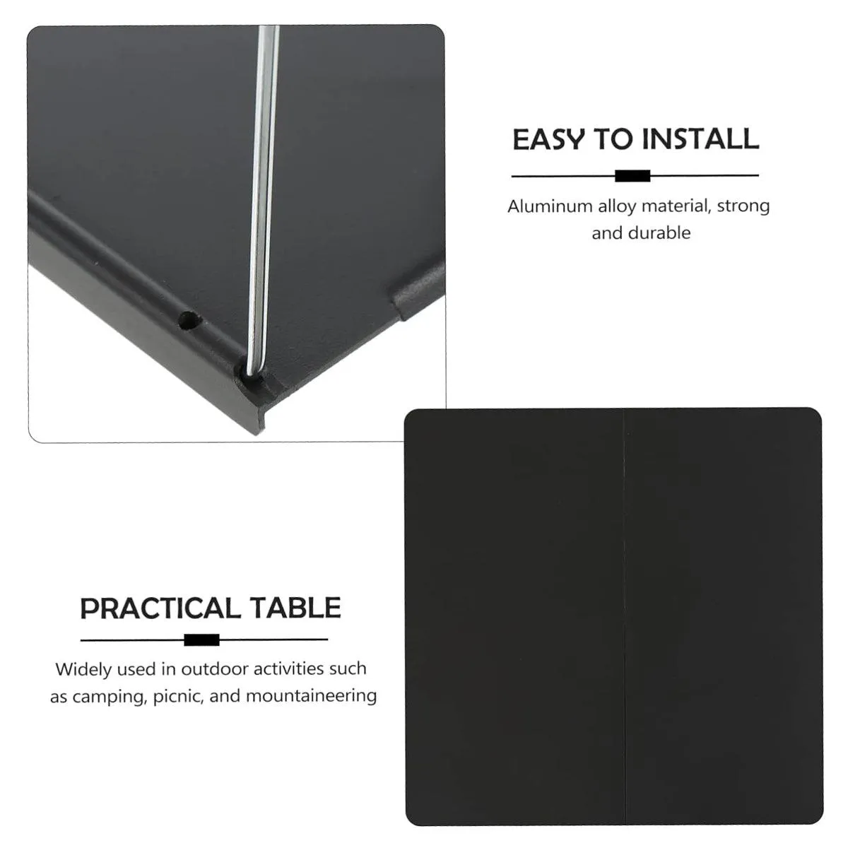 Aluminium Alloy Folding Table Portable Outdoor Camping Picnic Multifunctional