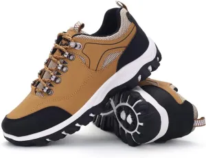 AngryMonkey Hiking Shoes for Men Arch Support Breathable Outdoor Low-Top Lightweight Autumn&Winter New Running Boots,Large Sizes 8 to 13