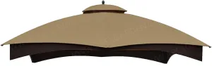 APEX GARDEN Replacement Canopy Top for Lowe's Allen Roth 10X12 Gazebo #GF-12S004B-1