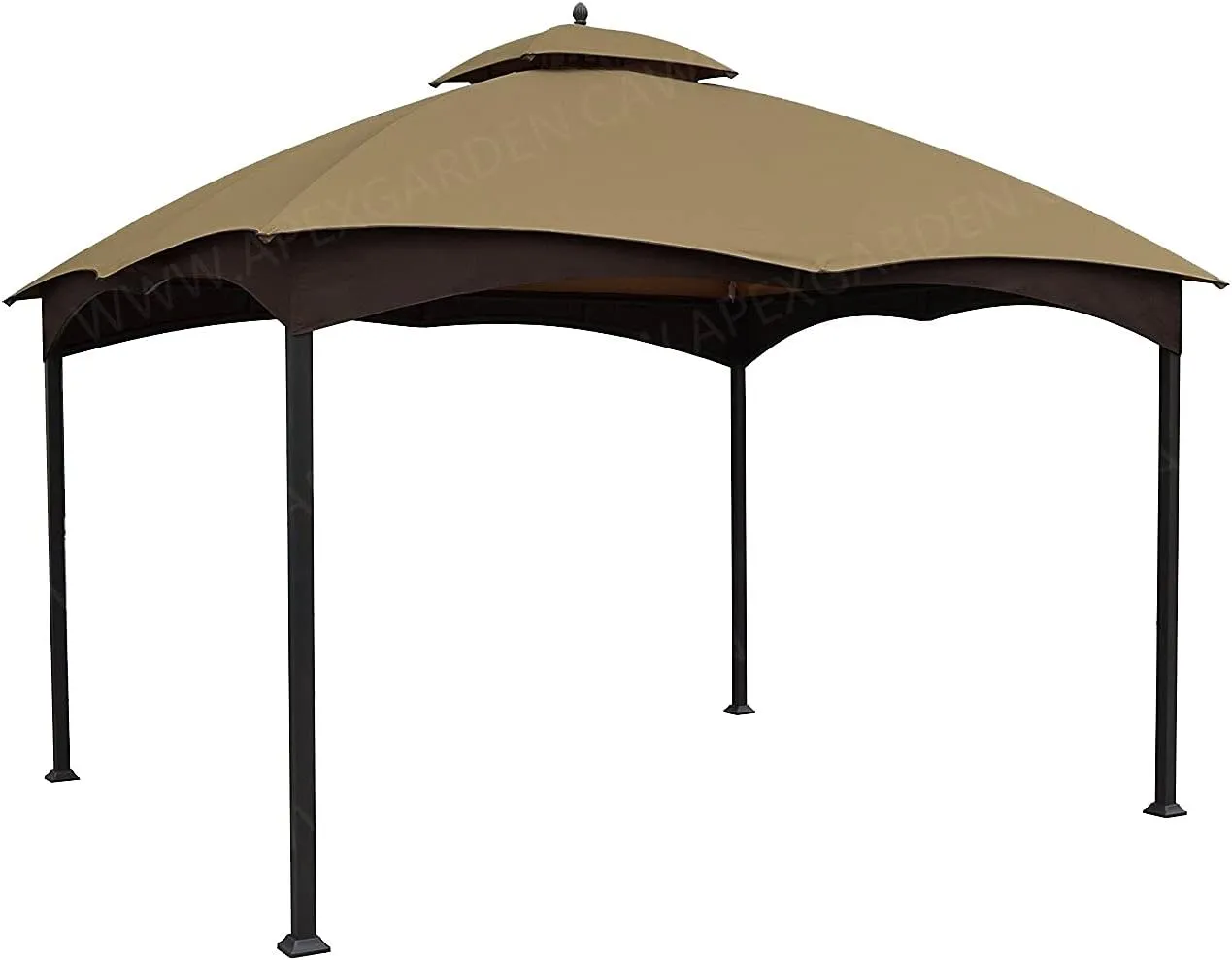 APEX GARDEN Replacement Canopy Top for Lowe's Allen Roth 10X12 Gazebo #GF-12S004B-1