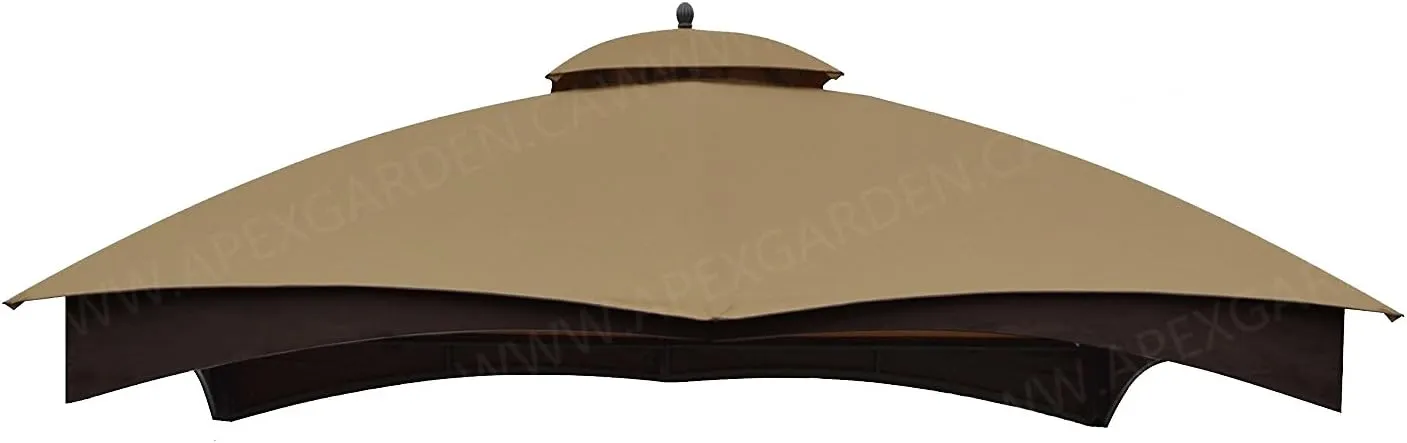 APEX GARDEN Replacement Canopy Top for Lowe's Allen Roth 10X12 Gazebo #GF-12S004B-1