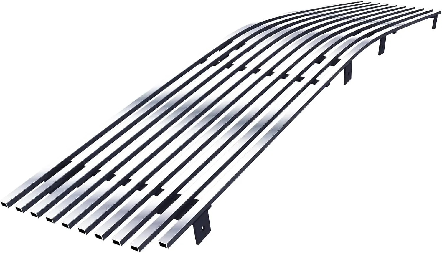 APS Compatible with Chevy Caprice 1986-1990 Main Upper Stainless Steel SS Chrome Billet Front Grill Grille Insert C86004A