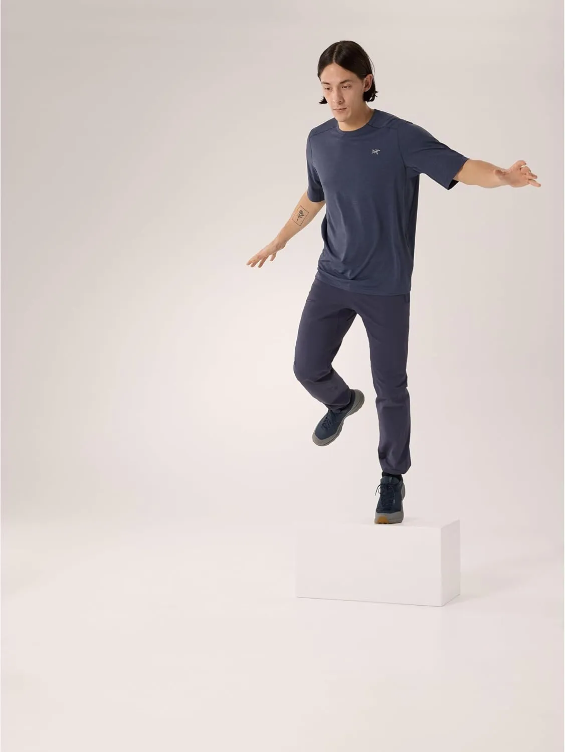 Arc'teryx Cormac Crew Neck Shirt SS Men's | Performance Tee for High-Output Activities