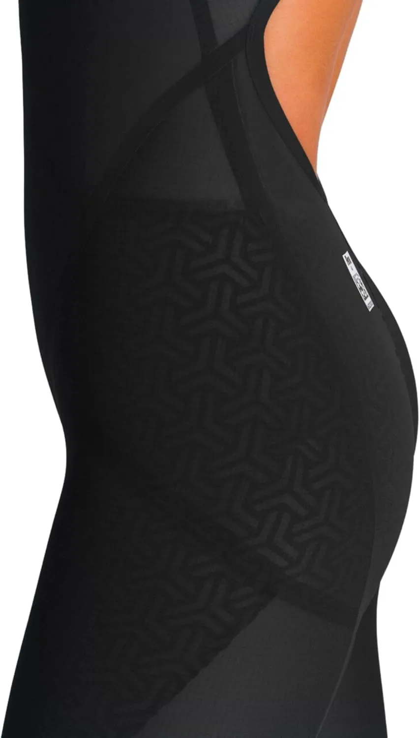 Arena Women's Powerskin Carbon Glide Full Body Short Leg Open Back Swimsuit for Competitive Racing, Practice Kneeskin